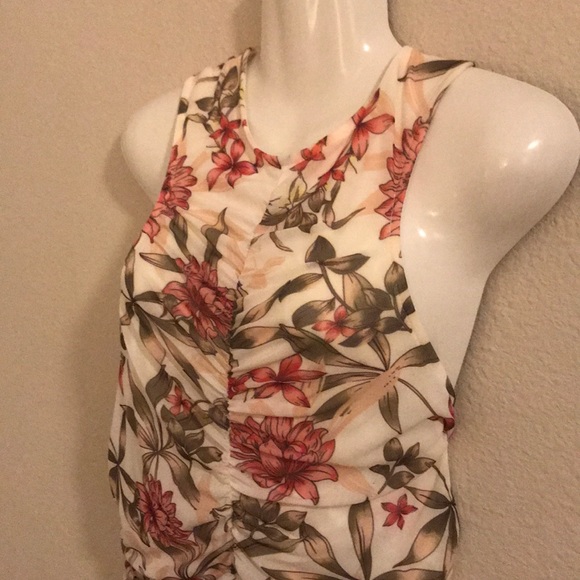 Material Girl Racer Back Ruched Dress - Picture 2 of 8